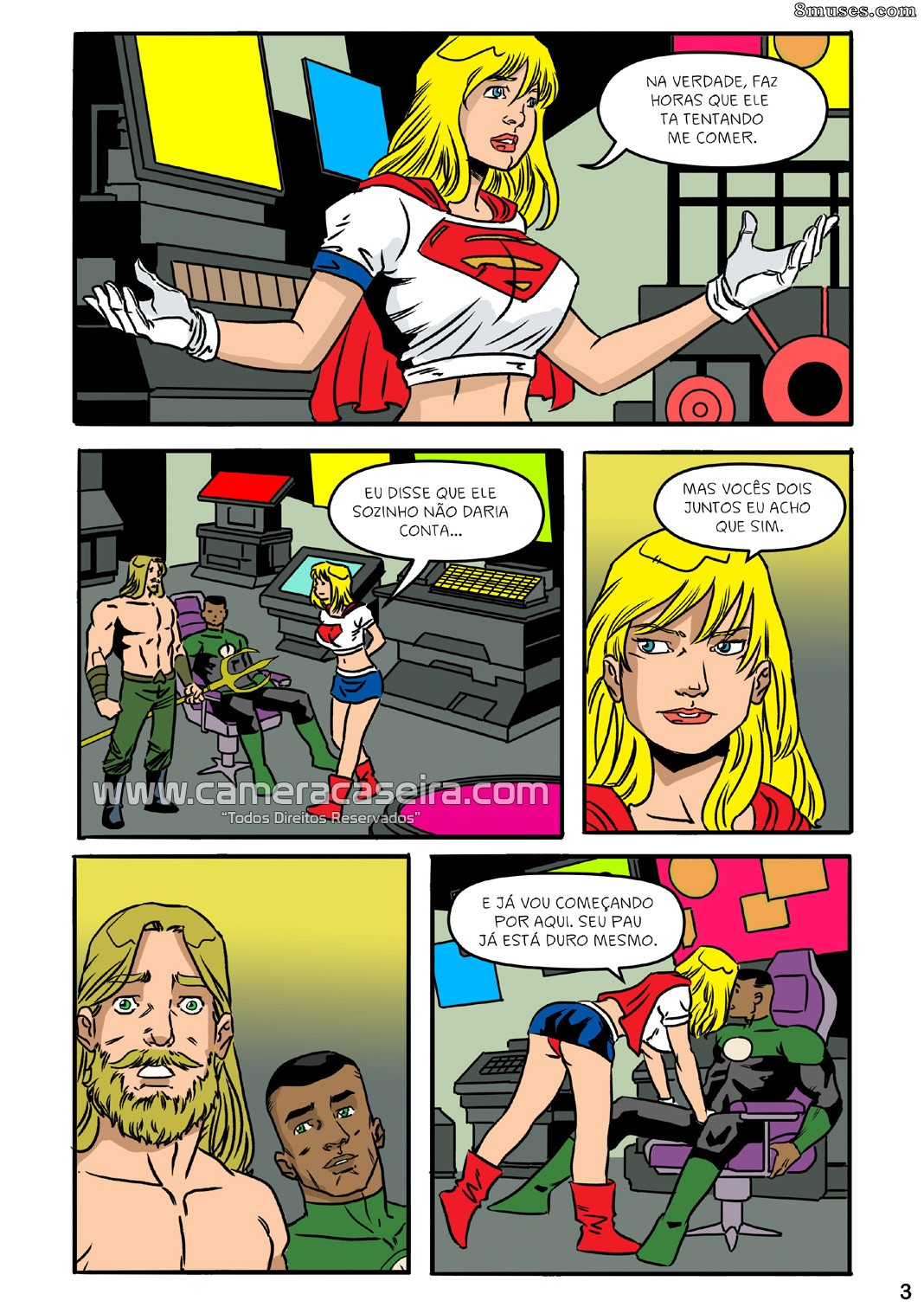 A Vida Secreta dos Super Heróis - 5 Os Humanos são Fracos - Page 3
