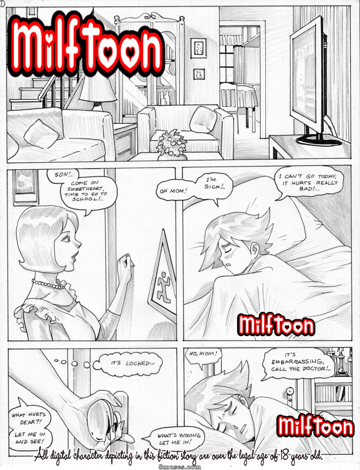 MilfToon Comics - Sonix - Página 2