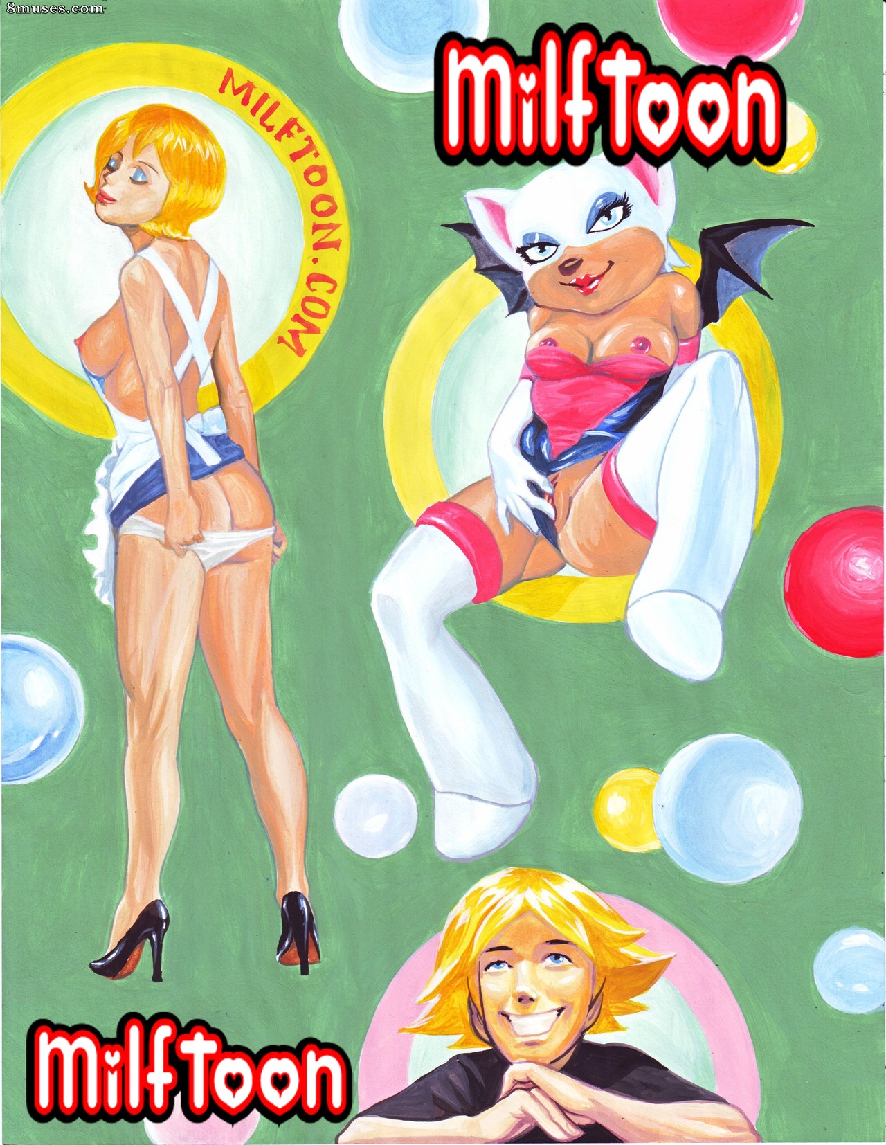 MilfToon Comics - Sonix - Página 1