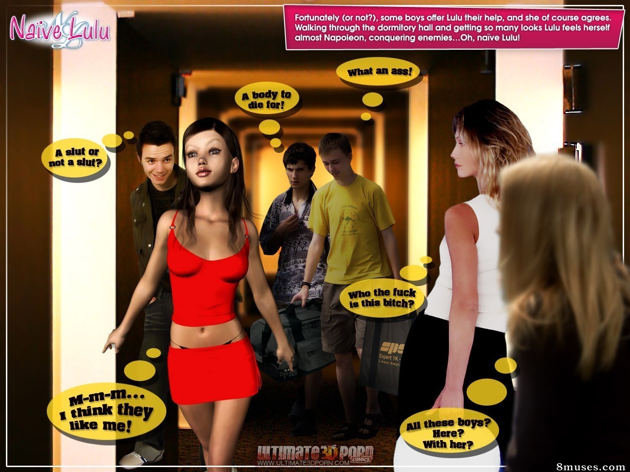 Ultimate3DPorn Comics - Lulu ingenua - Página 12
