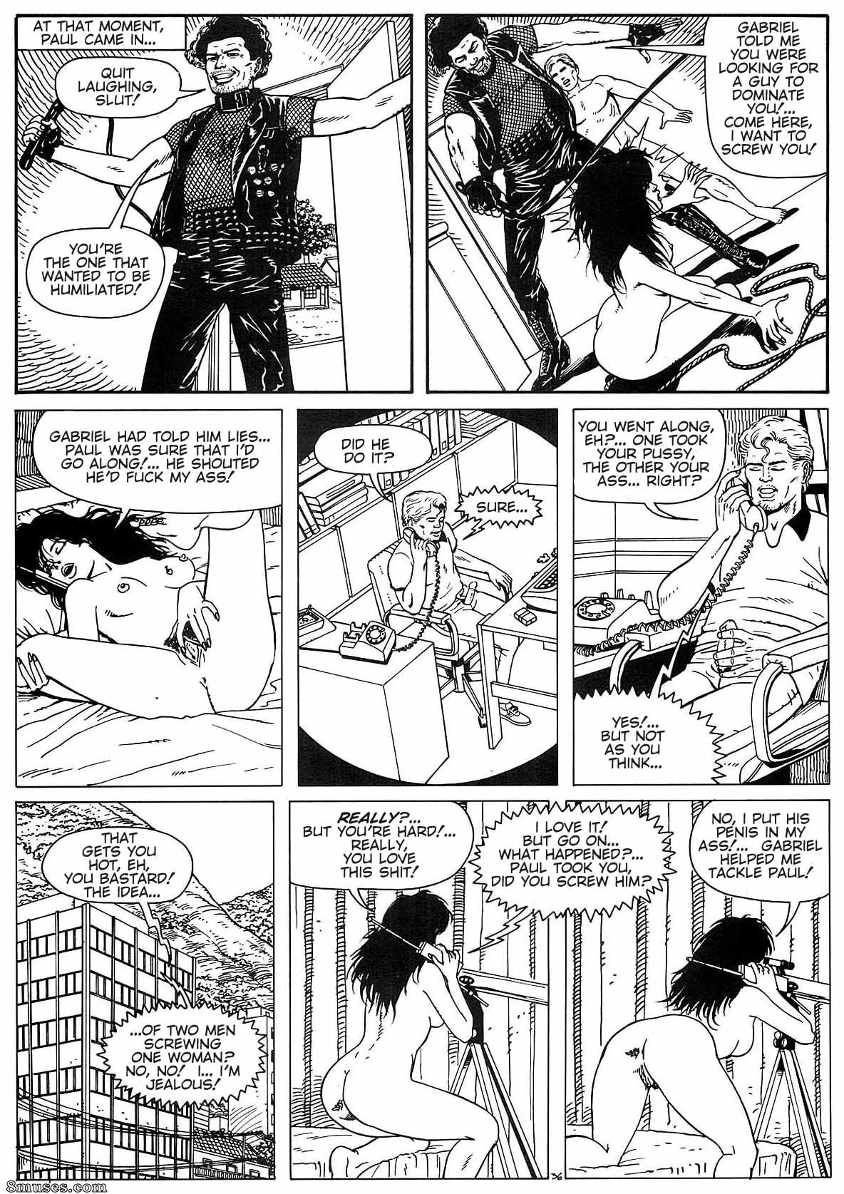 Classic Comics Collection - The Mark of the Master - Page 37
