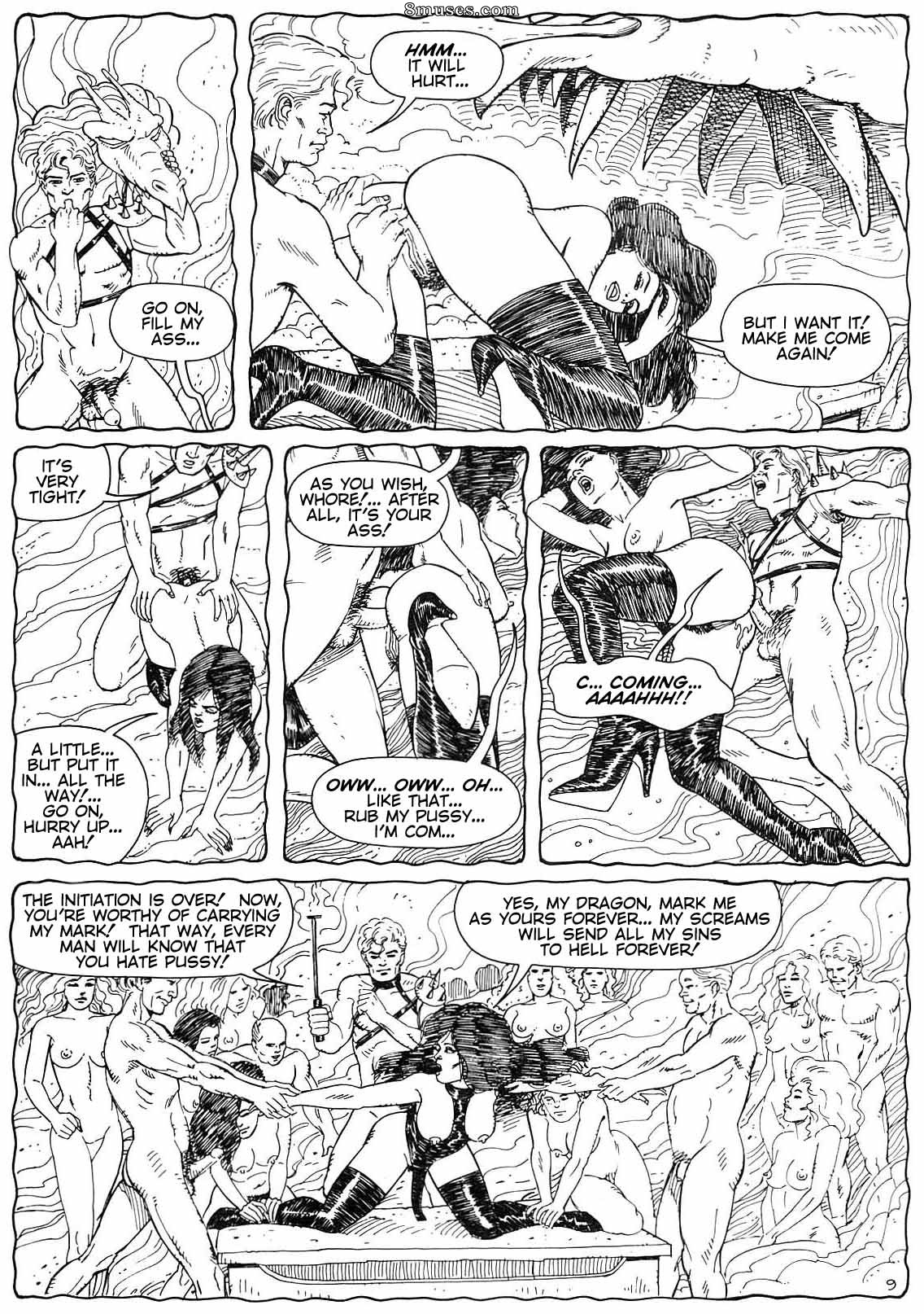 Classic Comics Collection - The Mark of the Master - Page 10
