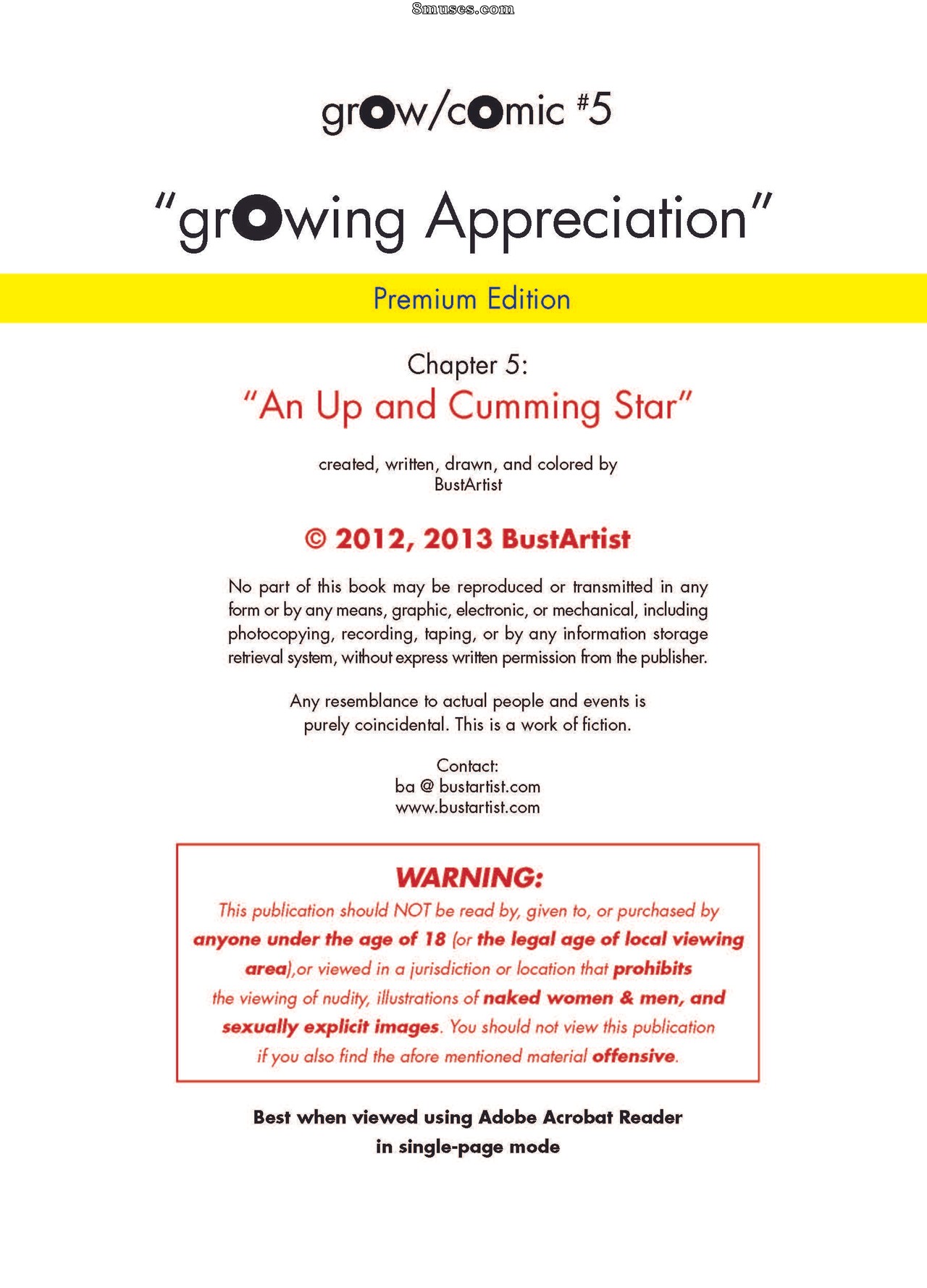 Volume 5 - apreciação em crescimento - Edição 5 - Uma estrela em ascensão e ejaculação - Página 3