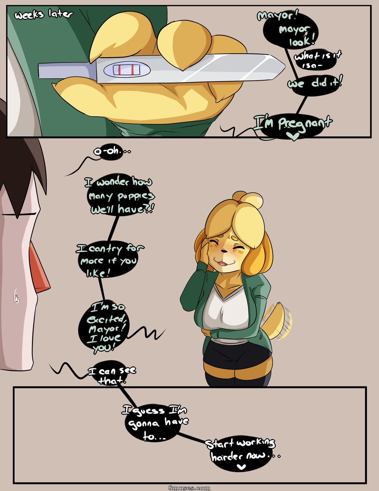 Inuyuru Comics - Isabelle no calor - Página 6