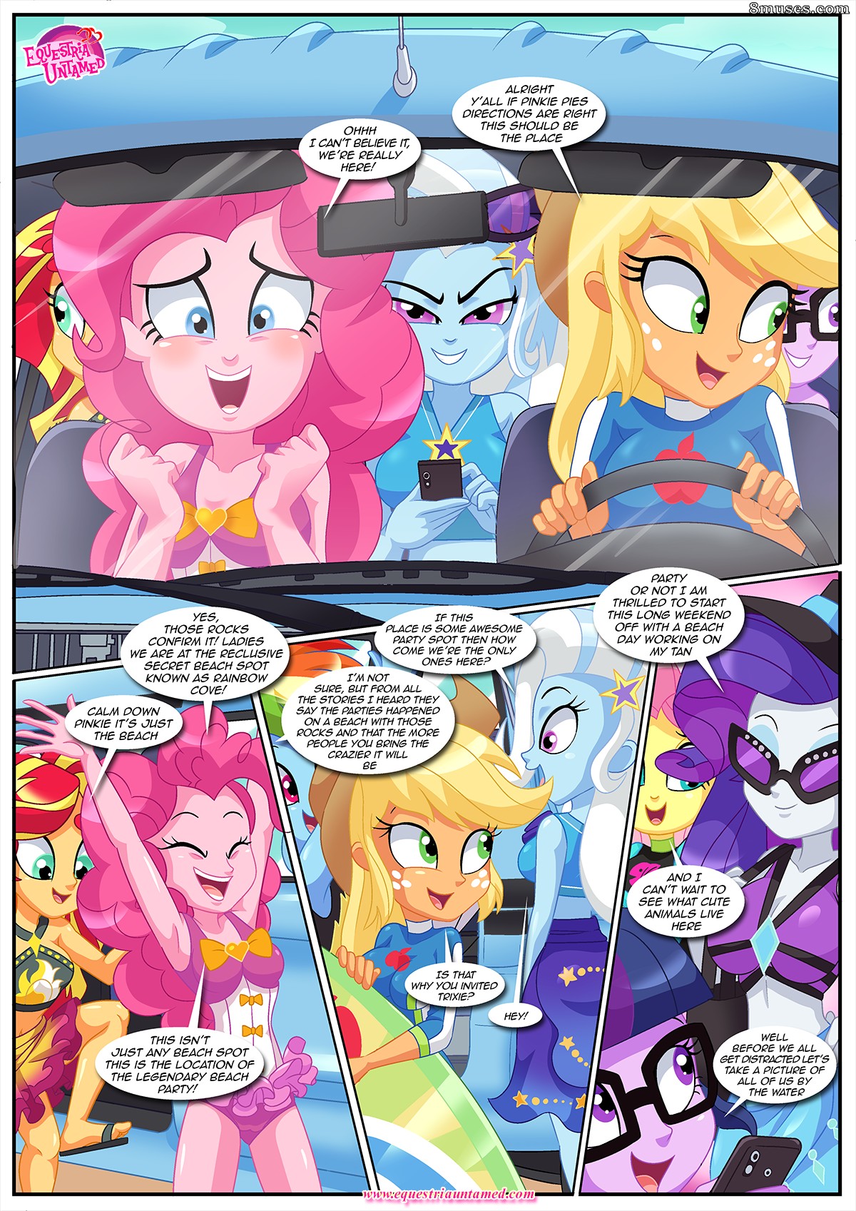 PalComix Comics - Party At Rainbow Cove - Page 2