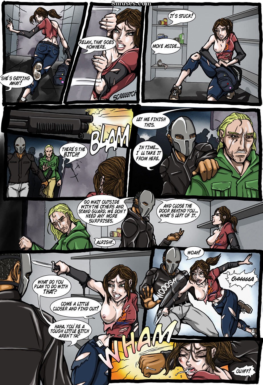 Genex Comics - Perra dura pequeña - Página 2