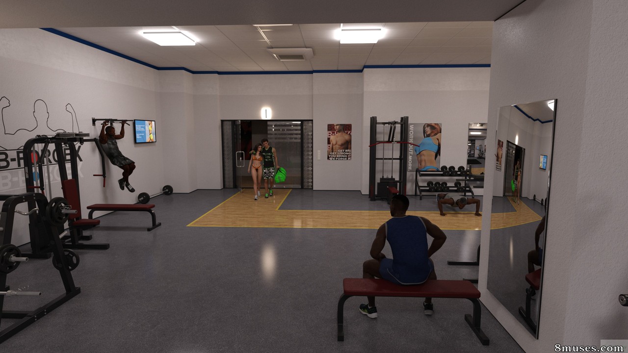 Bad Boss Series - Gym Visit - Page 2