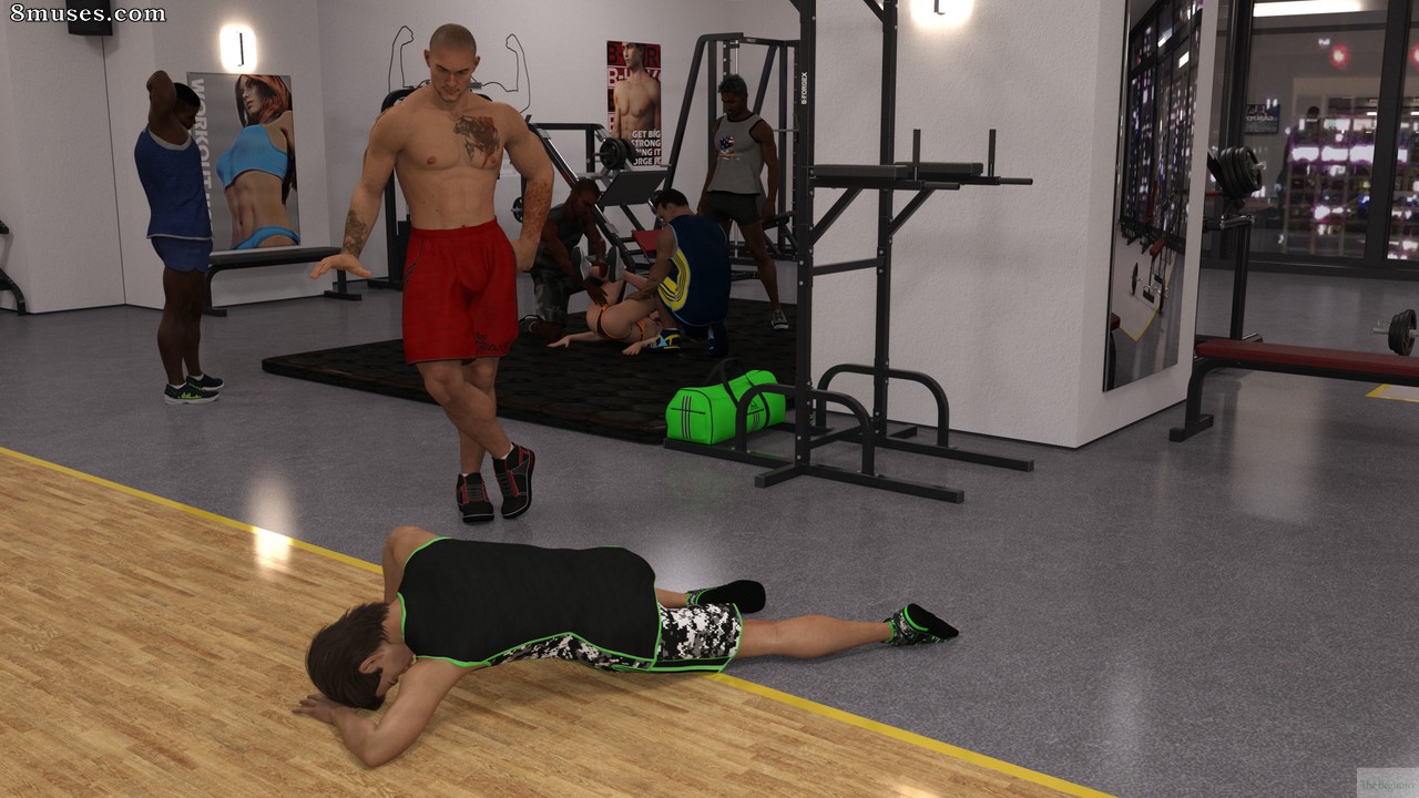 Bad Boss Series - Gym Visit - Page 17