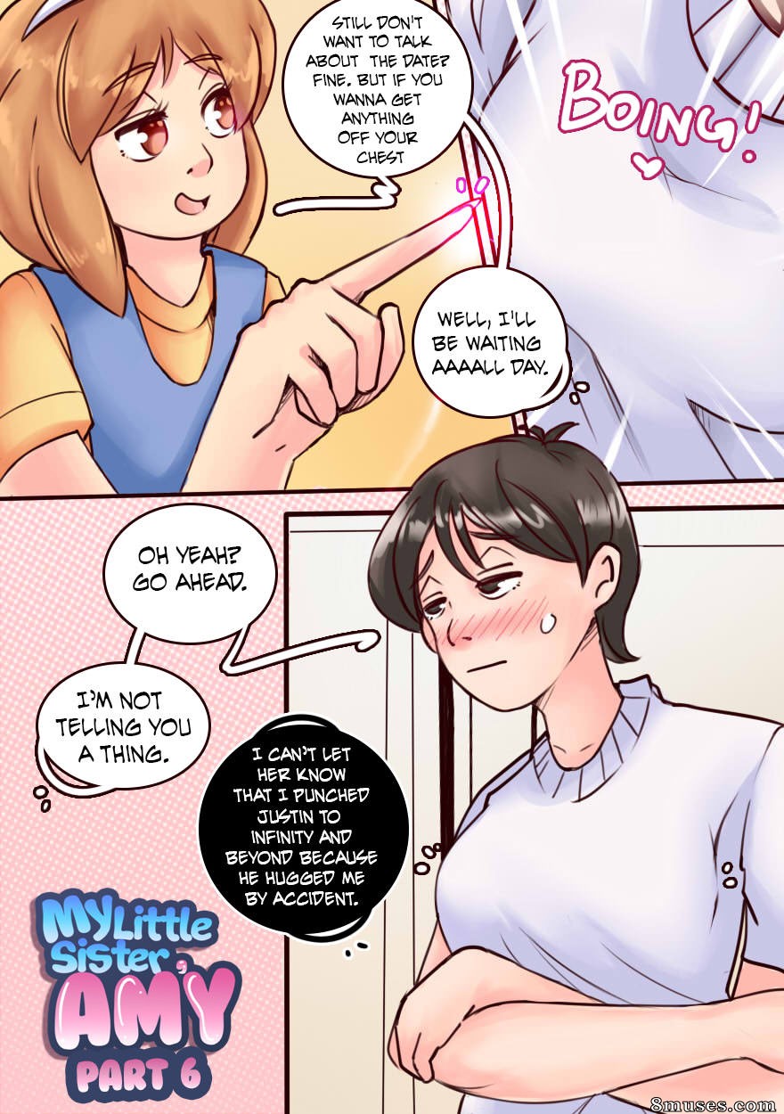 Page 1 | MeowWithMe-Comics/My-Little-Sister-Amy/Issue-6 | 8muses - Sex  Comics