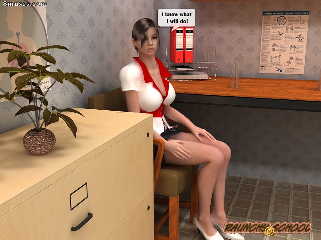 RaunchySchool3D Comics - A lesson in kinky fisting from a hot nurse - Page 2