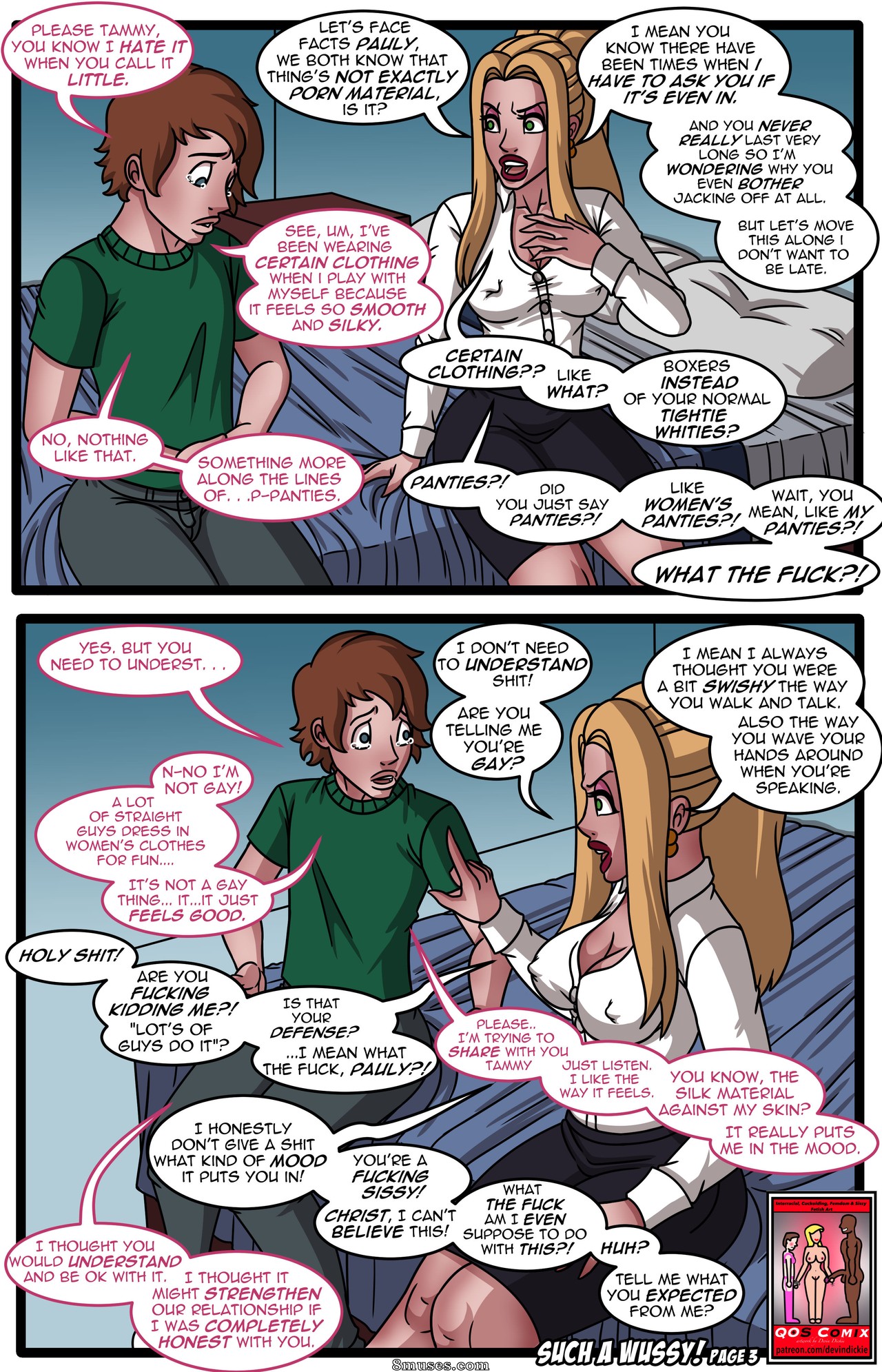 Devin Dickie Comics - Such a Wussy - Page 3