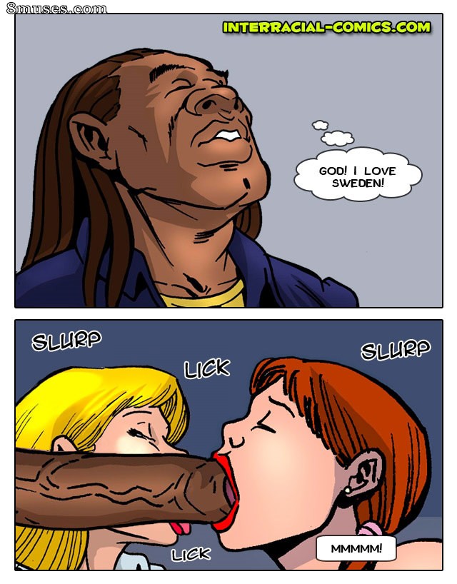 Interracial-Comics - Welcome to Sweden - Page 8