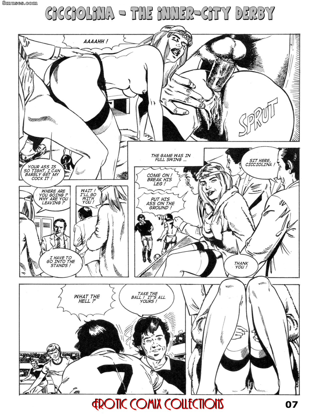 Classic Comics Collection - CICCIOLINA - INNER CITY DERBY - Page 9
