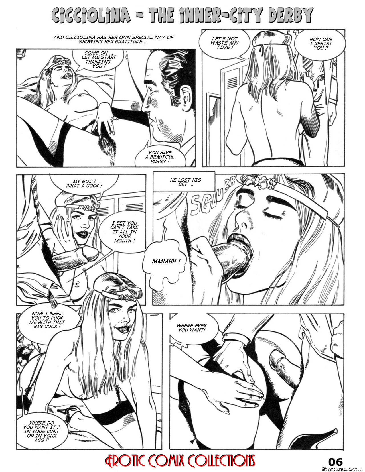 Classic Comics Collection - CICCIOLINA - INNER CITY DERBY - Page 8