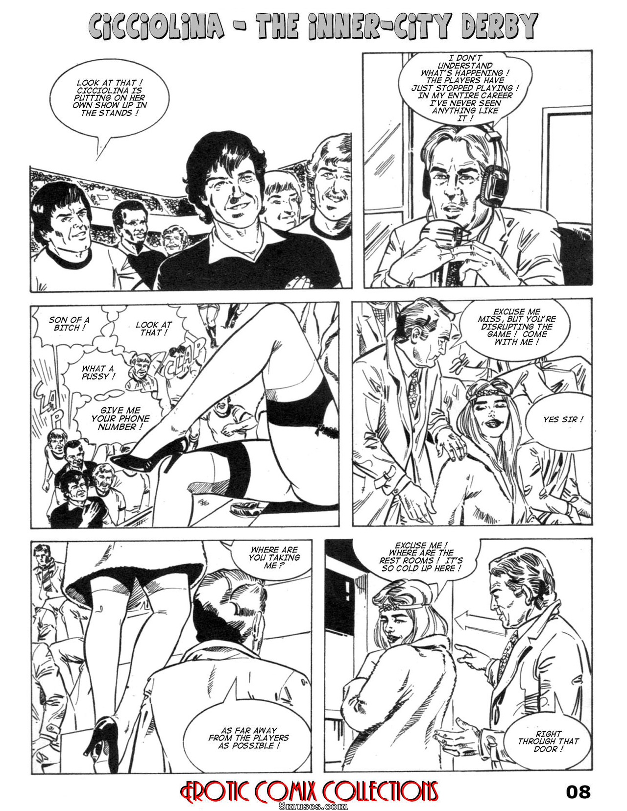 Classic Comics Collection - CICCIOLINA - INNER CITY DERBY - Page 10