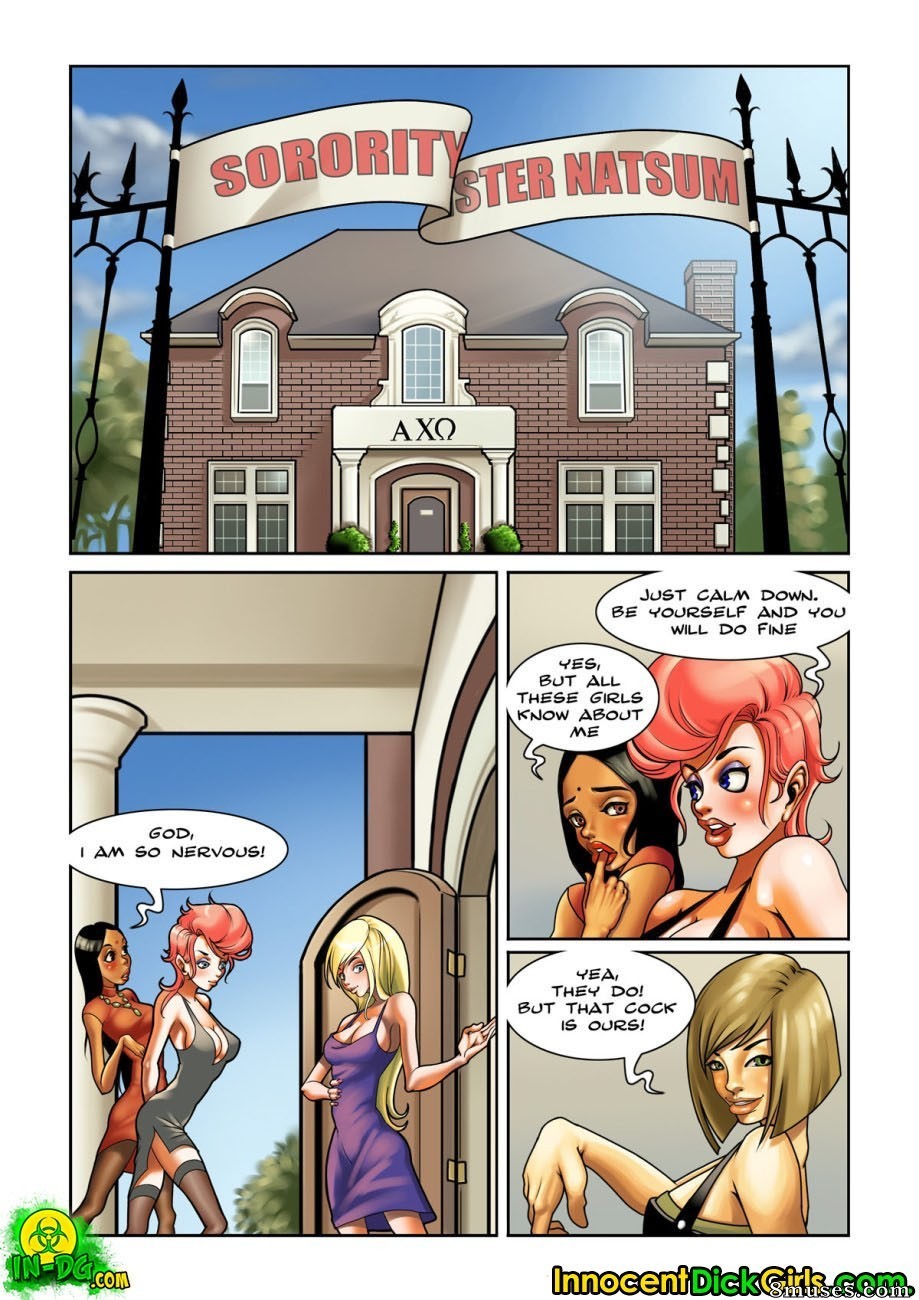 Innocent Dickgirls Comics - Sorority Sister Natsumi - Page 2