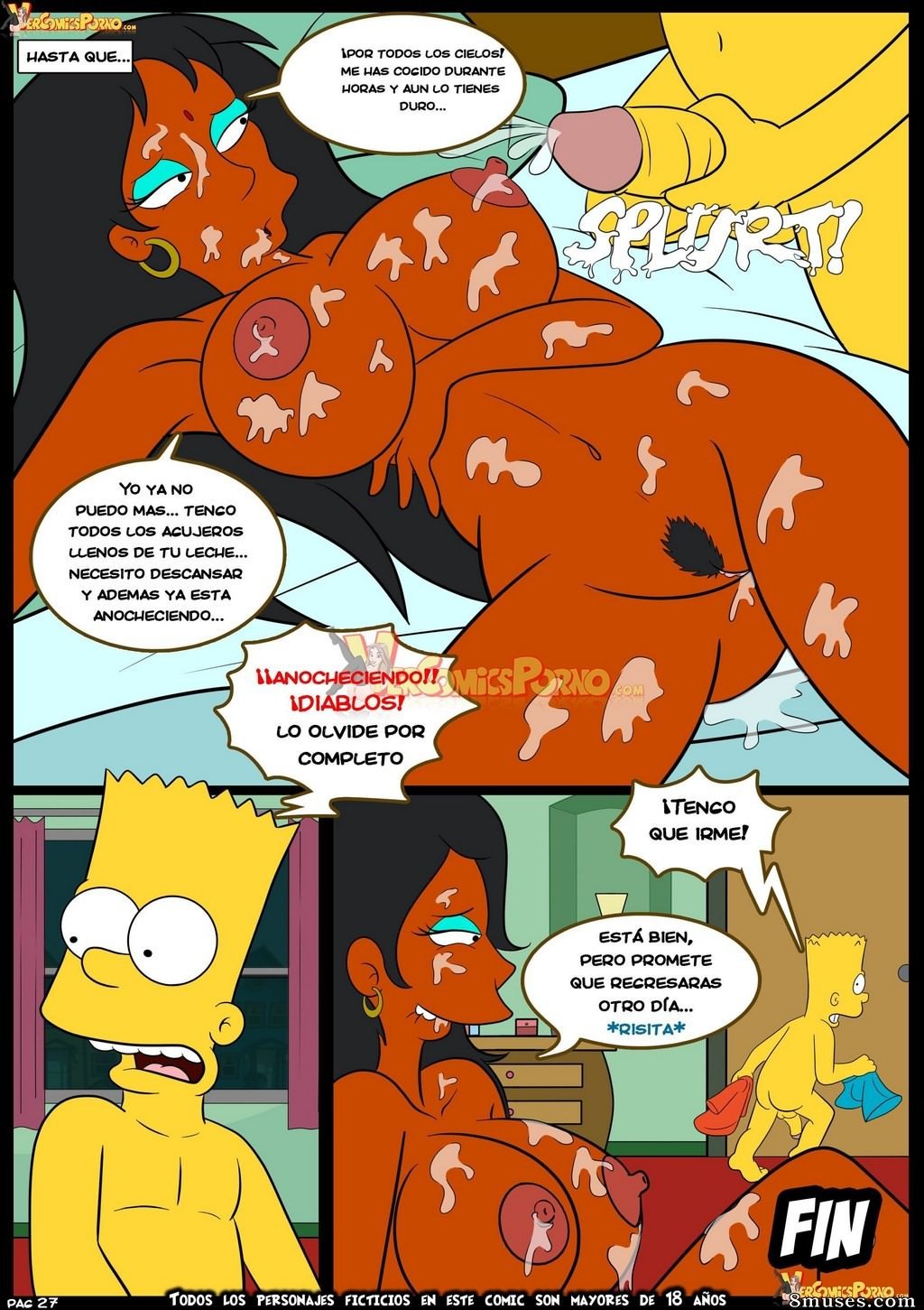 Les Simpson - Vieilles habitudes - Numéro 7 - Espagnol - Page 28