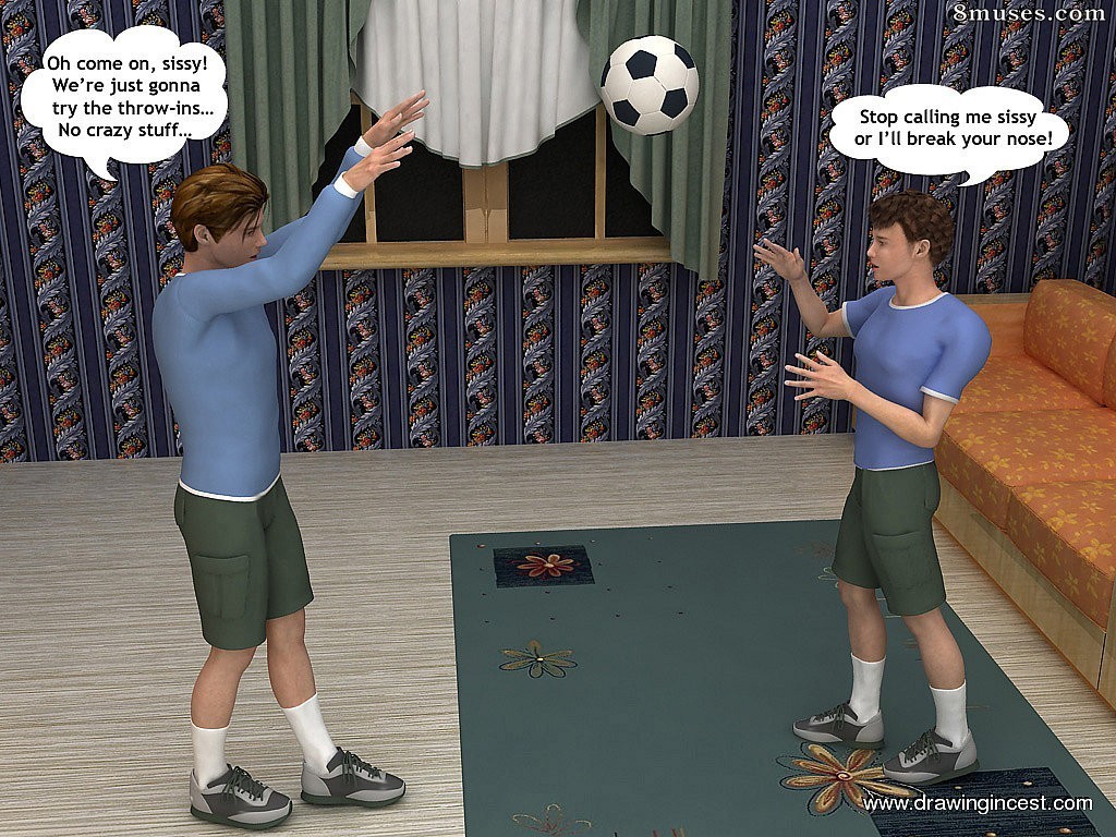 3D - Incest sex featuring a hot mom with her sons and husband - Page 2