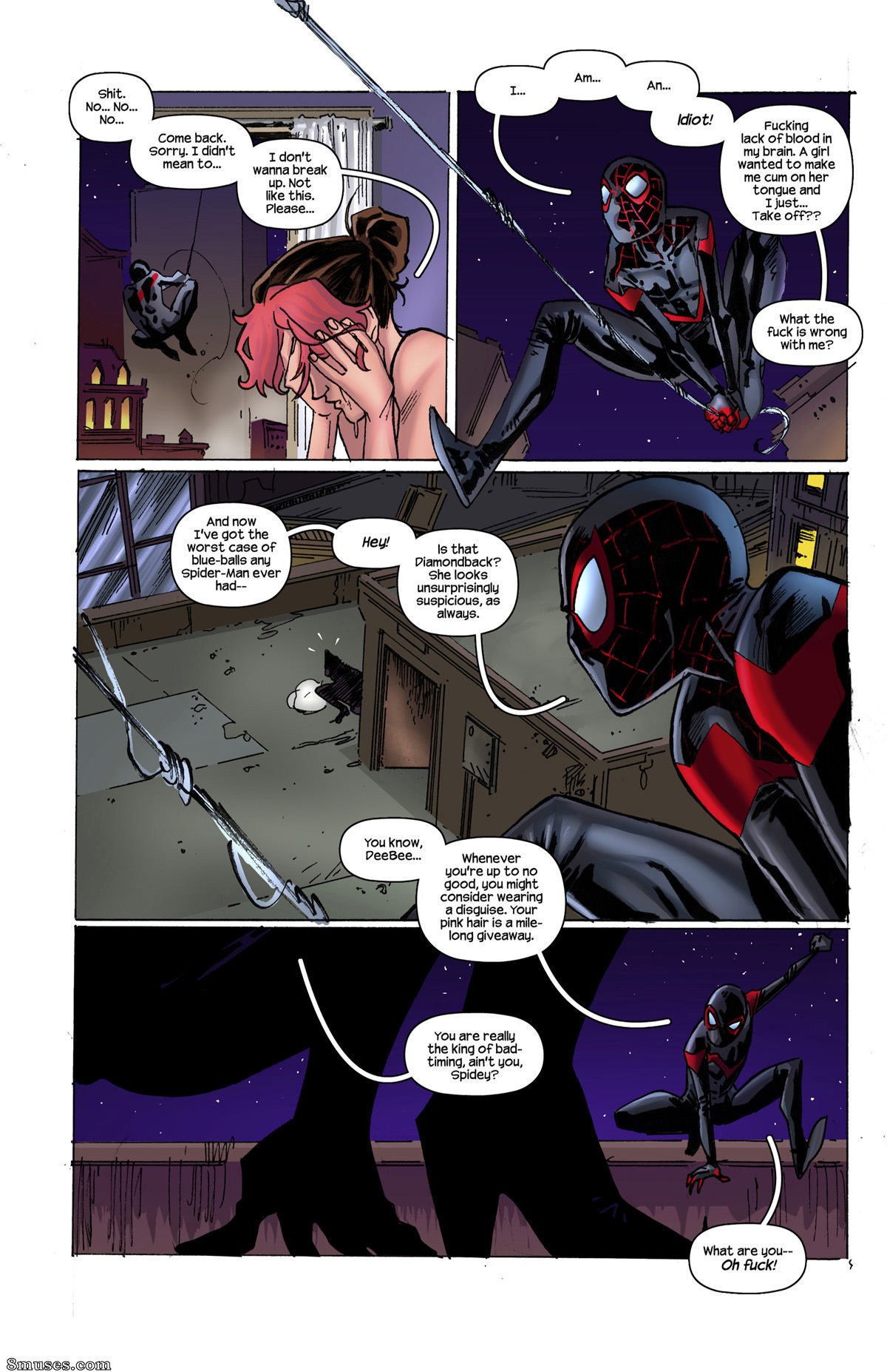 Page 4 | Tracy-Scops-Comics/Miles-Morales-Ultimate-Spider-Man/Issue-2 |  8muses - Sex Comics