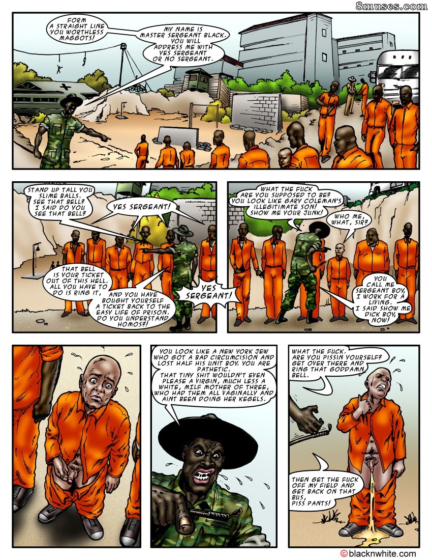 Blacknwhite.com Comics - Black Cock Boot Camp - Page 3