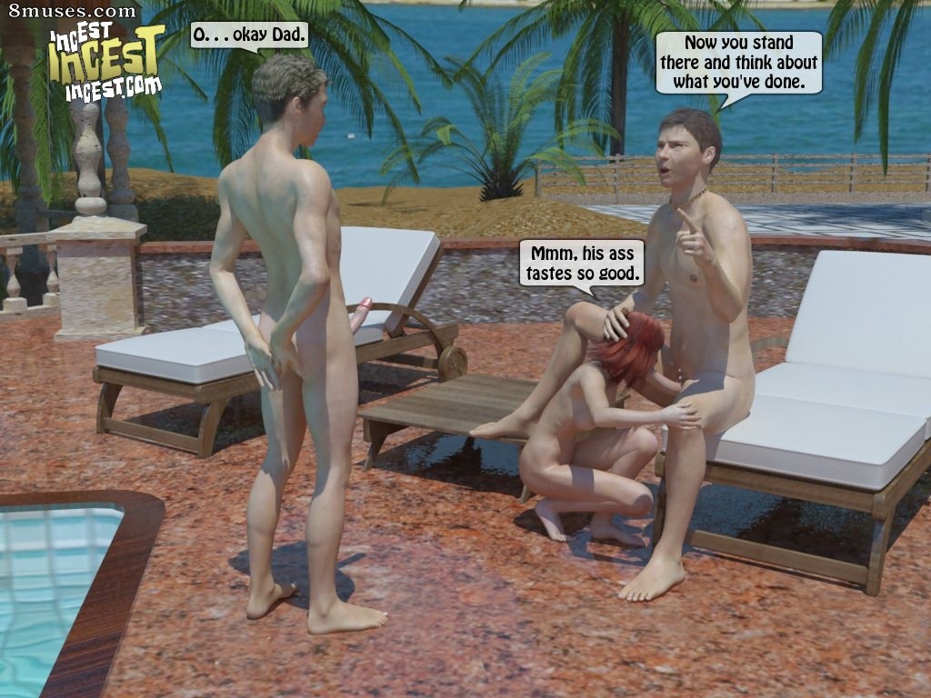 IncestIncestIncest.com Comics - Irmão e irmã pegos pelo pai - Página 34