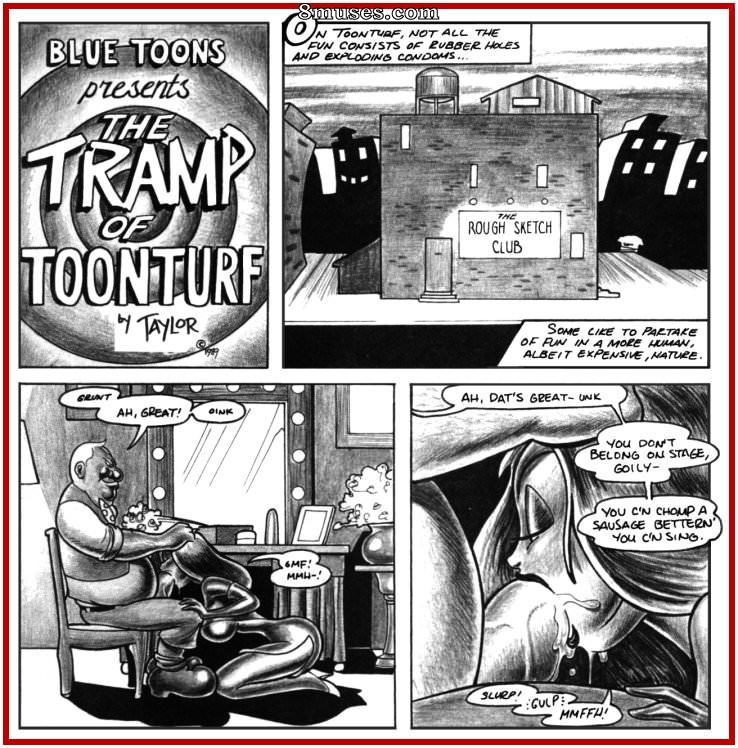 Kevin Taylor Adult Comics - The Tramp Of Toonturf - Page 1