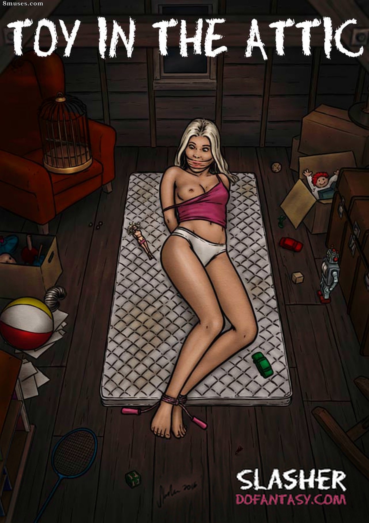 Fansadox Comics - Fansadox 446 - Toy in the Attic - Slasher - Page 1