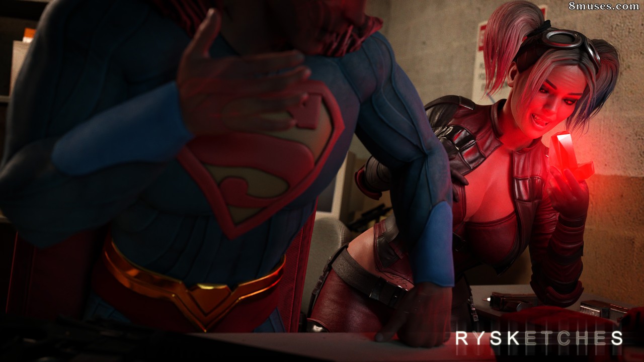 Harley x Clark - Red Kryptonite - No Text - Page 2