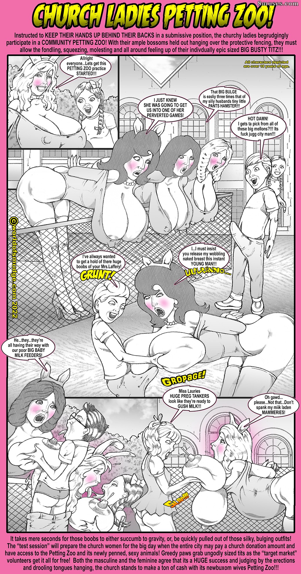 Big Tit Brenda - Church Ladies Fund Raiser - Page 3
