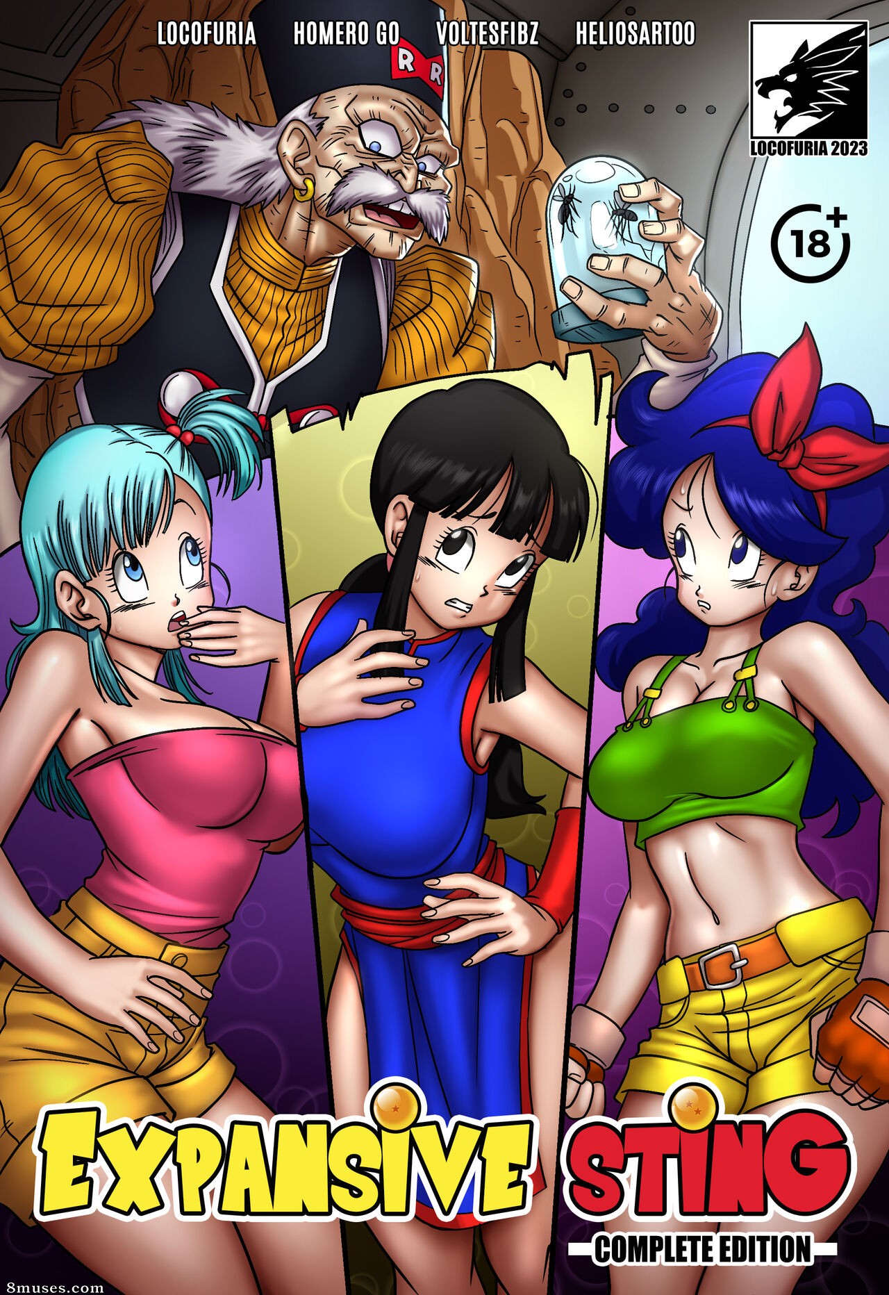 Locofuria Comics - Ferroadinha expansiva - Edição completa - Página 1