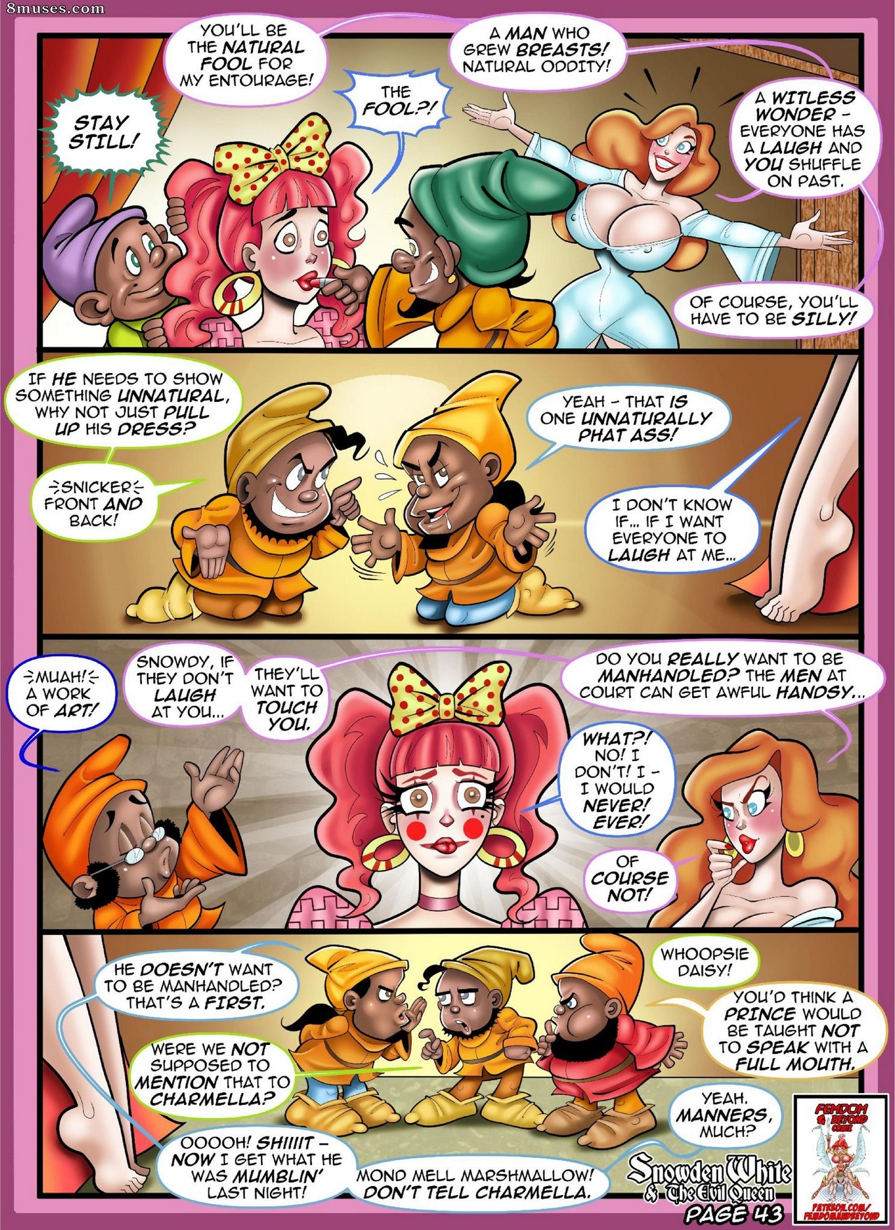 Devin Dickie Comics - Snowden White and The Evil Queen - Page 44