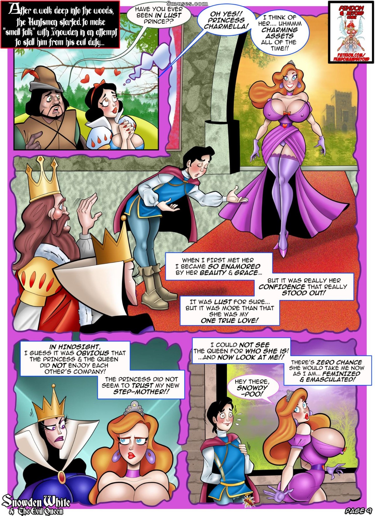 Page 10 | Devin-Dickie-Comics/Snowden-White-and-The-Evil-Queen | 8muses - Sex  Comics