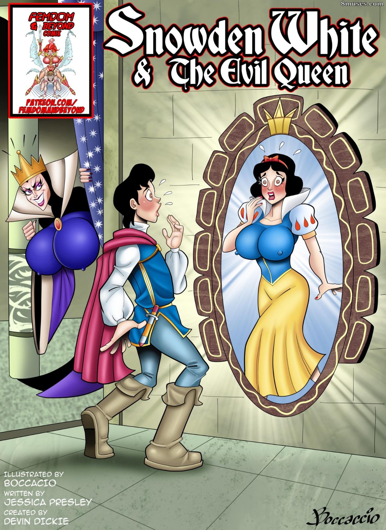 Devin Dickie Comics - Snowden White and The Evil Queen - Page 1
