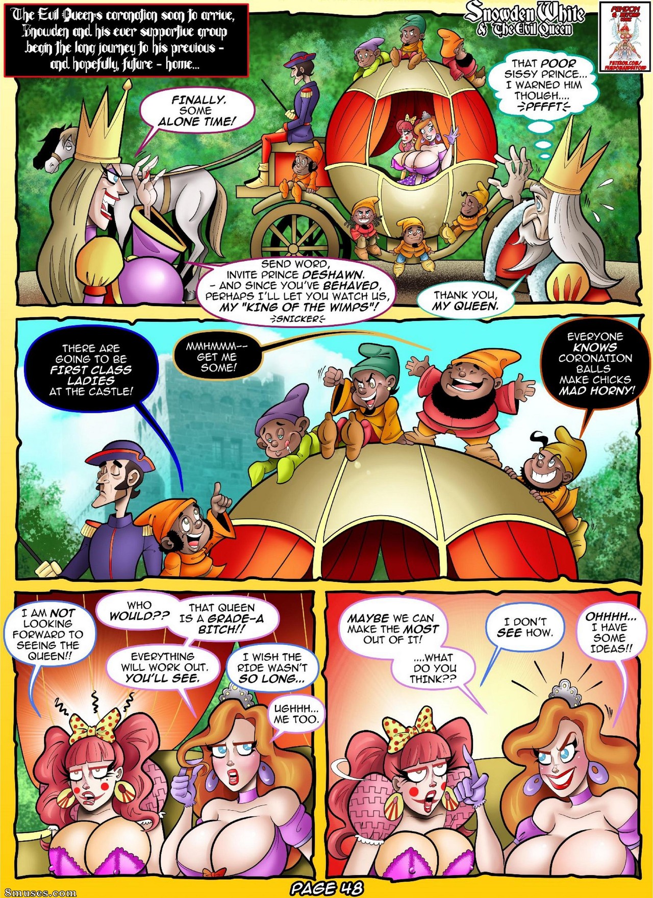 Devin Dickie Comics - Snowden White and The Evil Queen - Page 49