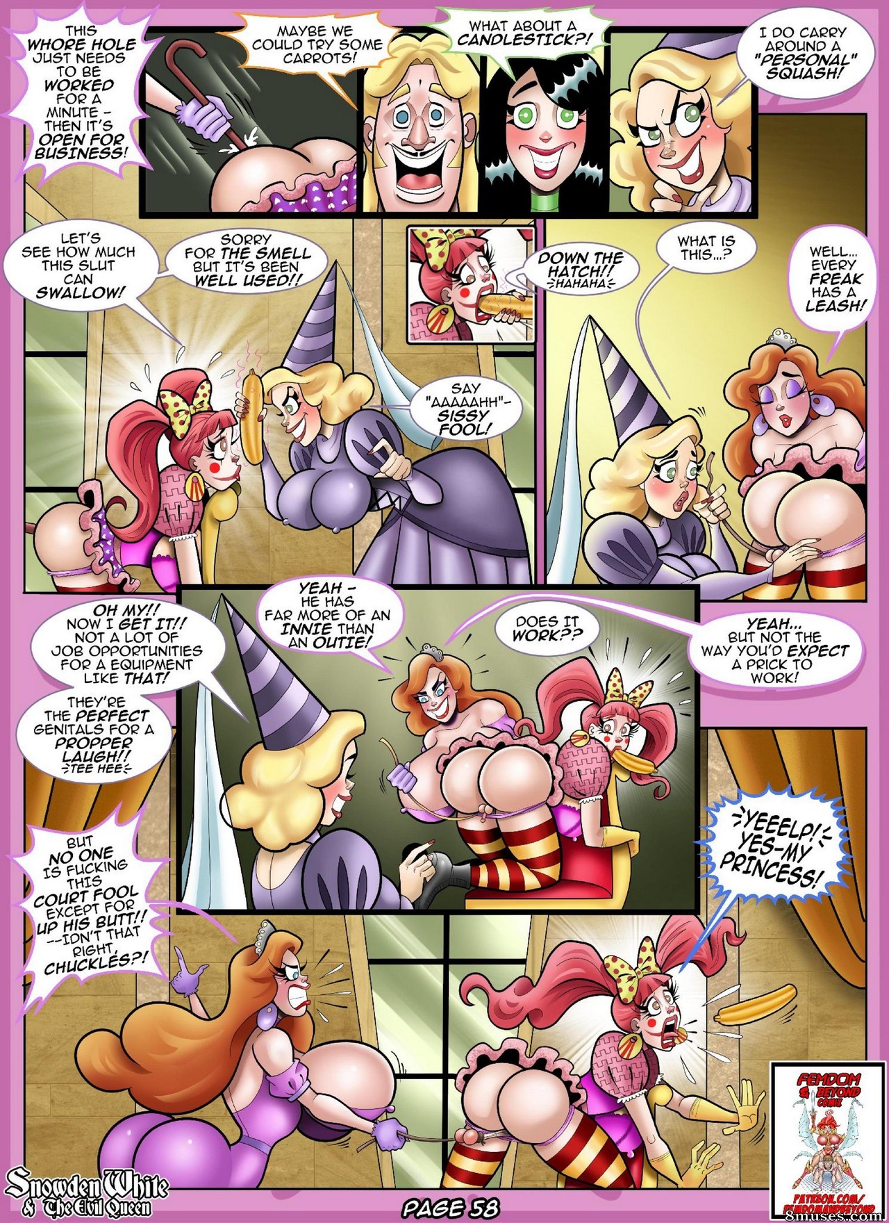 Devin Dickie Comics - Snowden White and The Evil Queen - Page 59