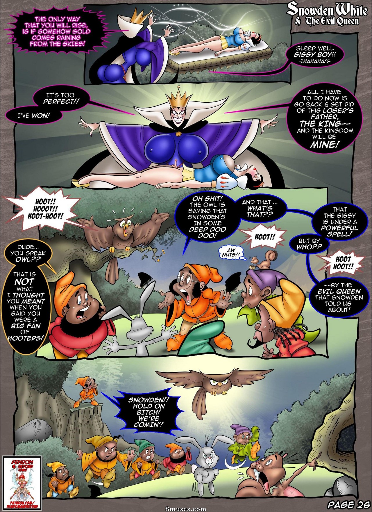 Devin Dickie Comics - Snowden White and The Evil Queen - Page 27
