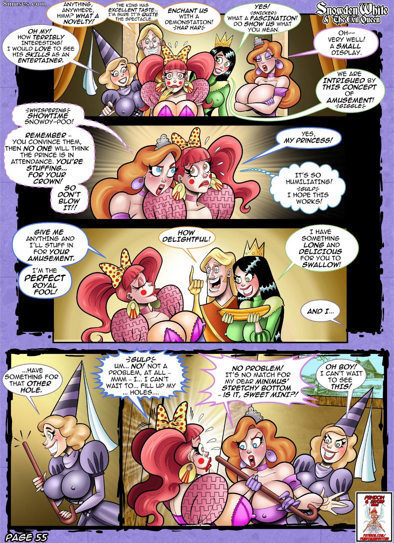 Devin Dickie Comics - Snowden White and The Evil Queen - Page 56