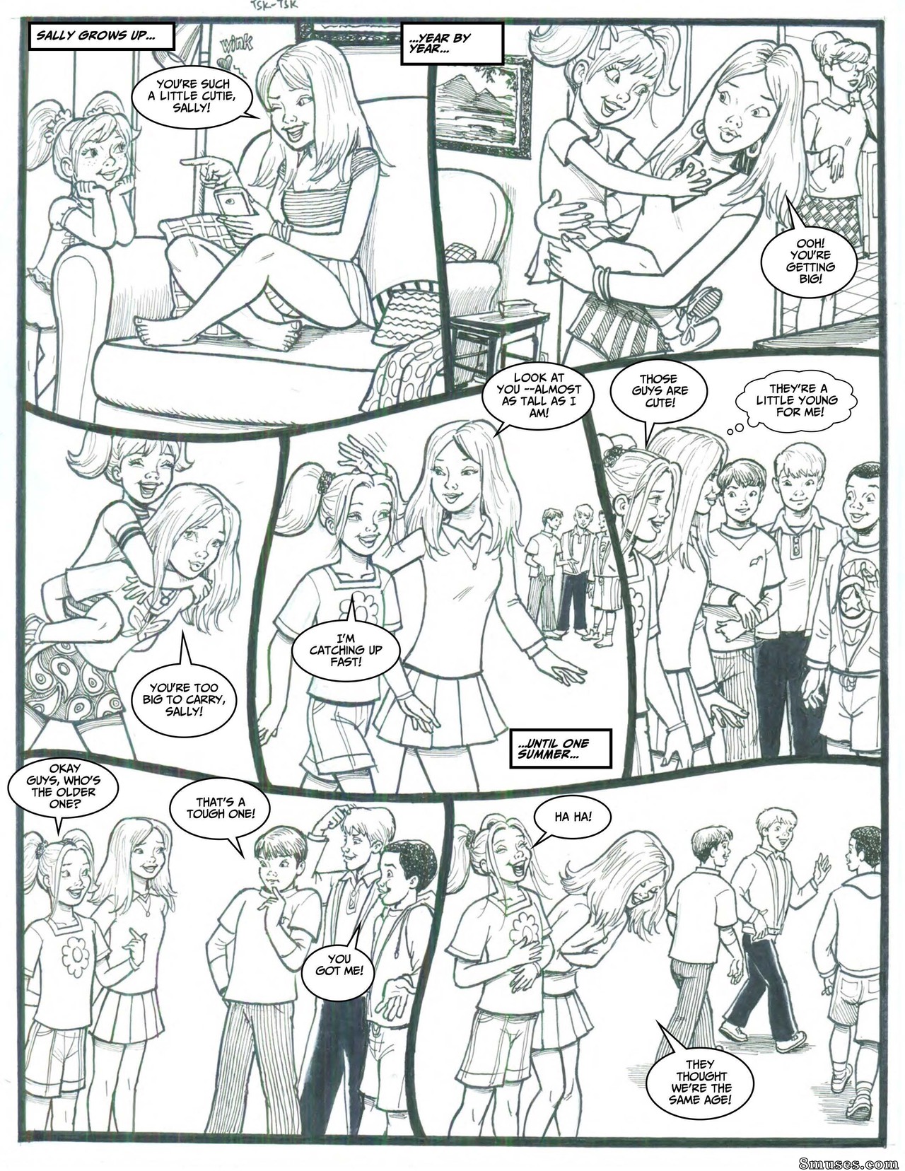 DreamTales Comics - Sally Grows Up - Page 3