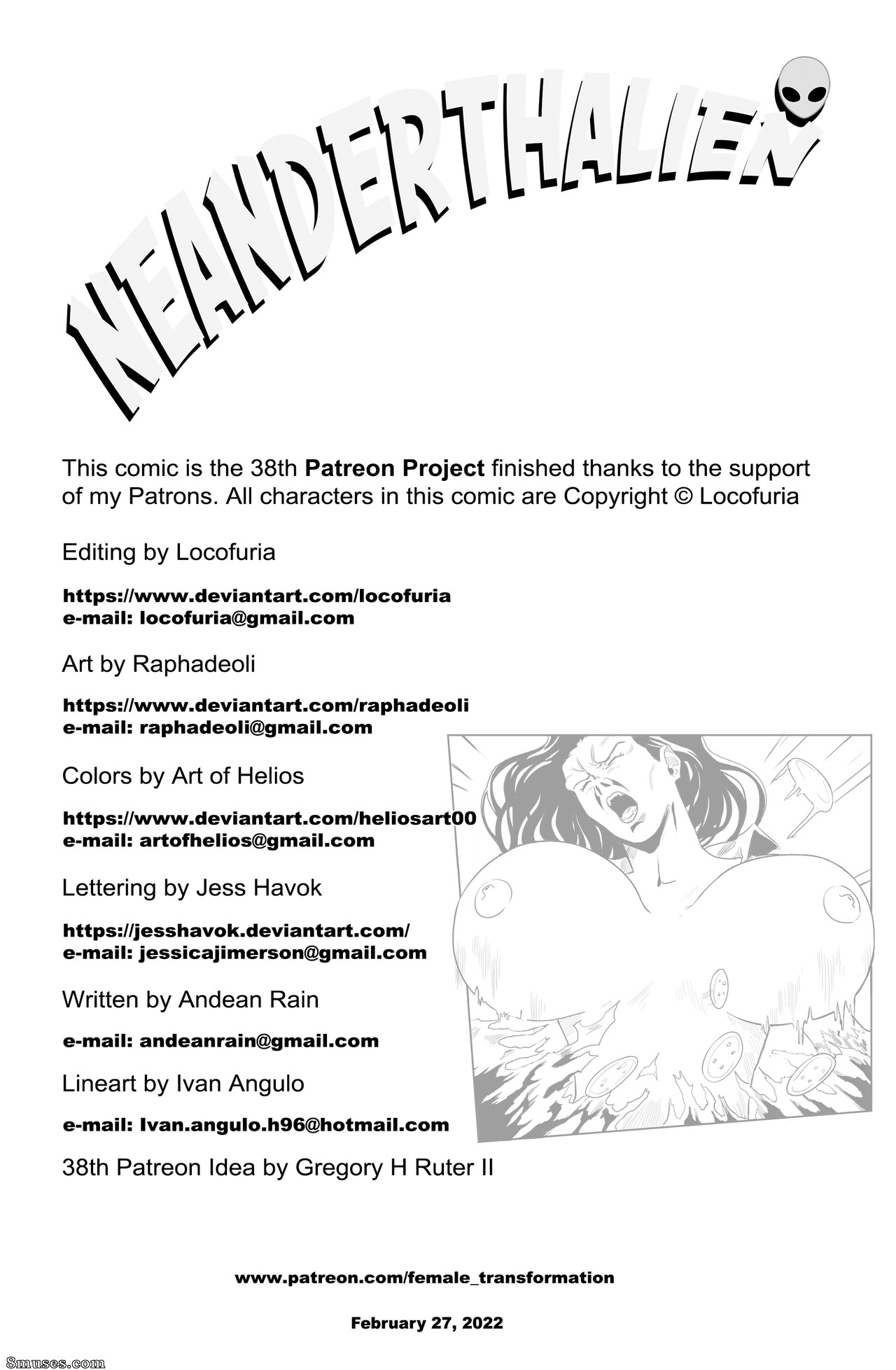 Locofuria Comics - Neanderthalien - Page 3