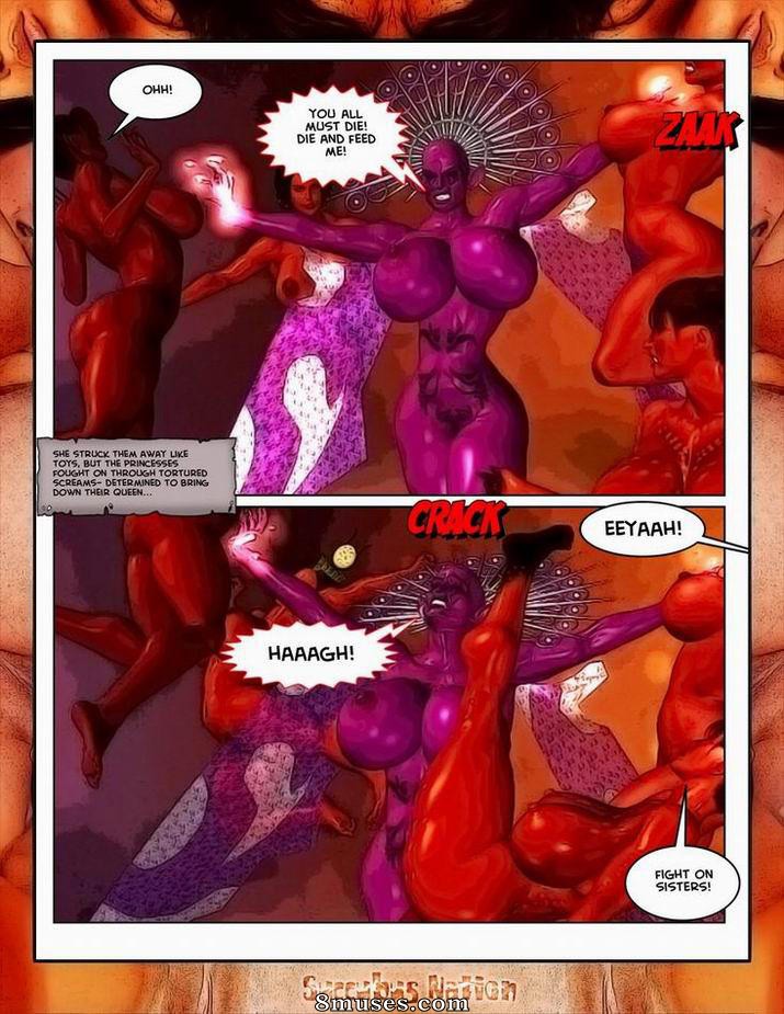 BarbarianBabes.com Comics - Muerte de una diosa - Página 5