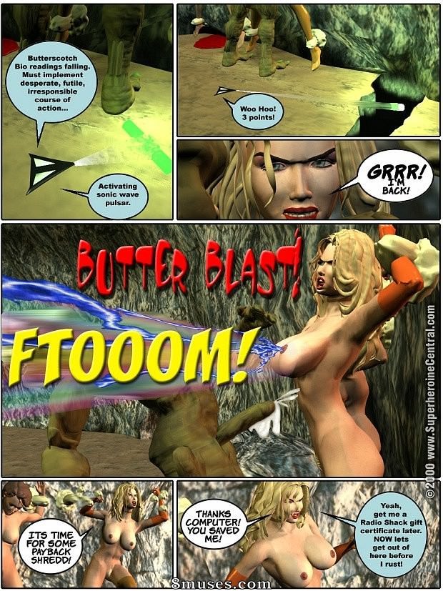 Superheroine Central Comics - Raposa caramelo - Página 21