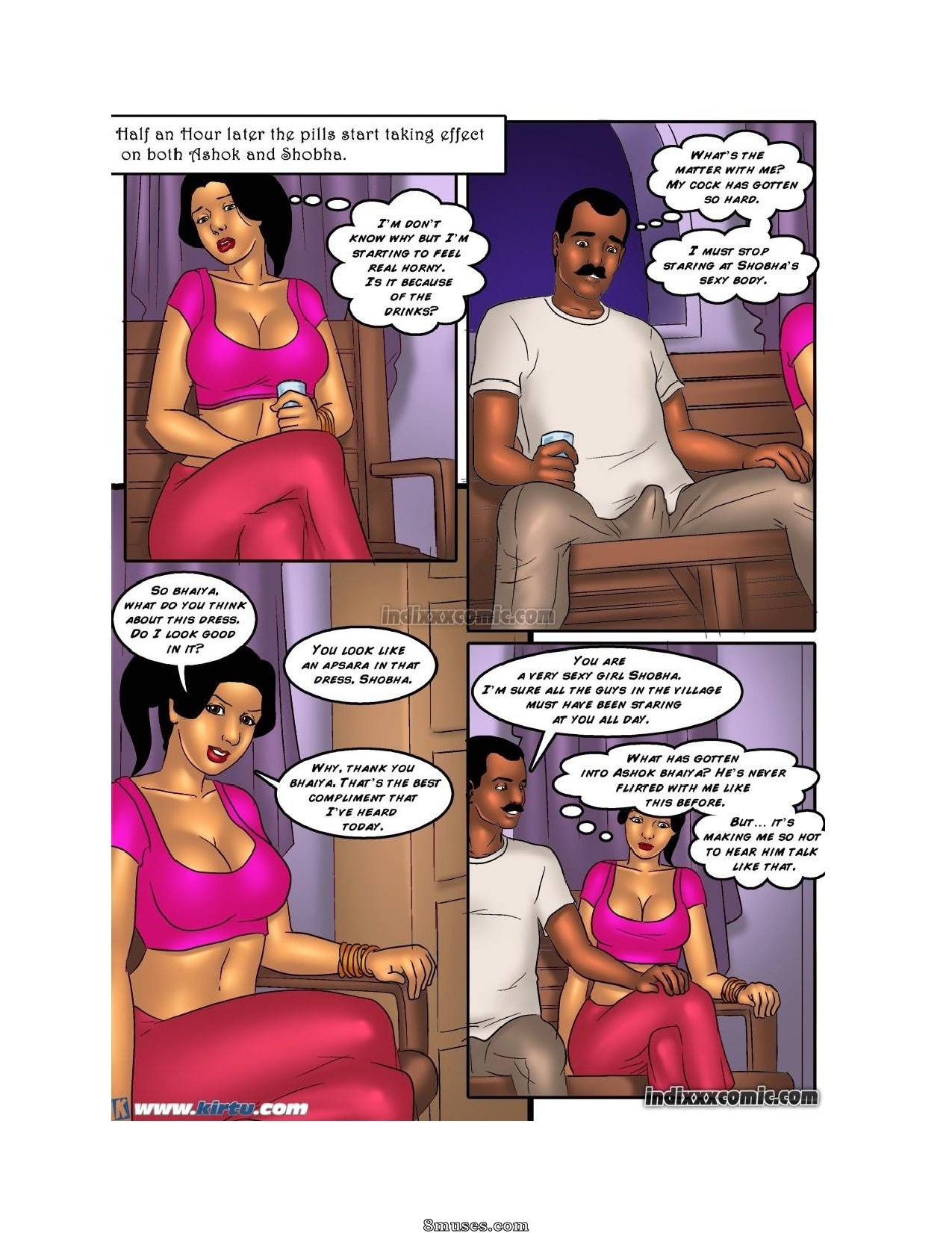 Kirtu.com Comics - Savita Bhabhi - Épisode 38  Remède d'Ashok - Page 8