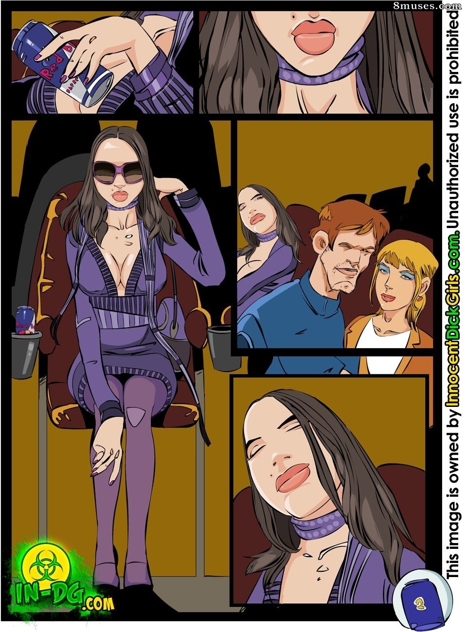 Innocent Dickgirls Comics - The Hot Premiere - Page 2
