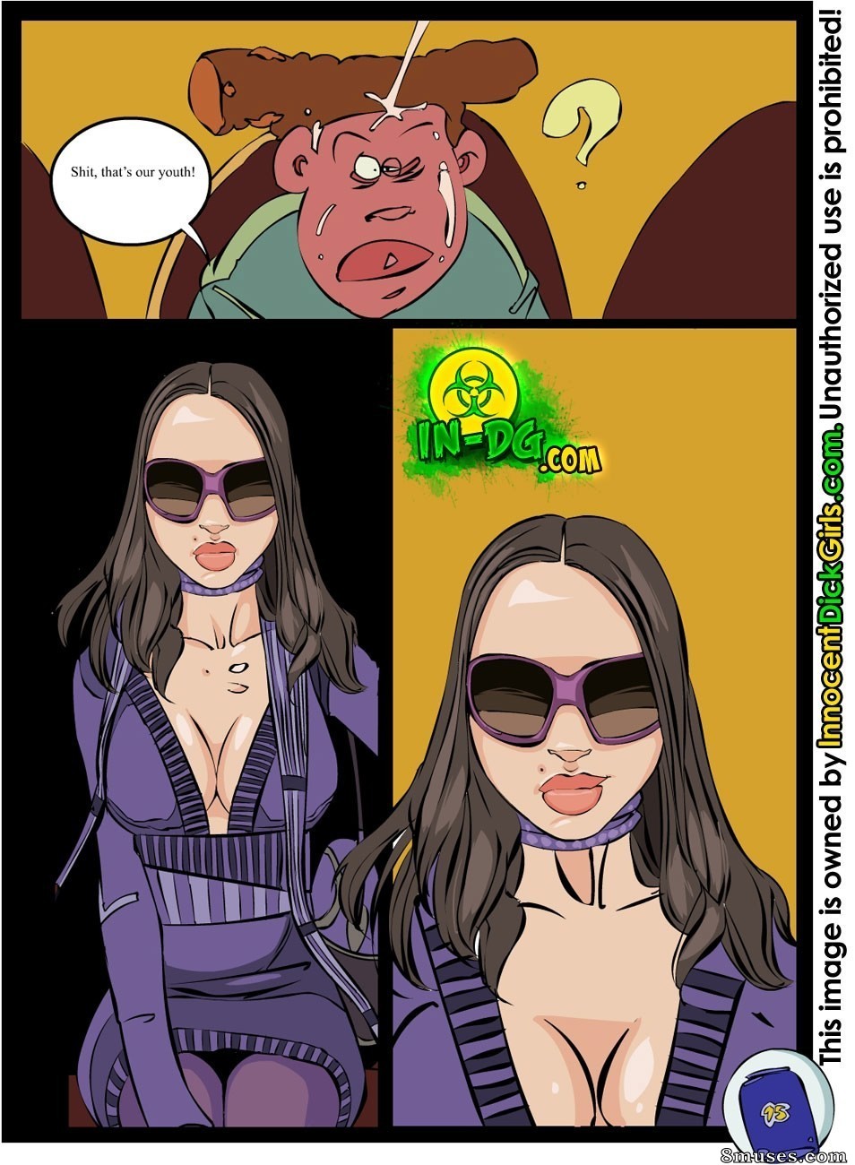 Innocent Dickgirls Comics - The Hot Premiere - Page 15