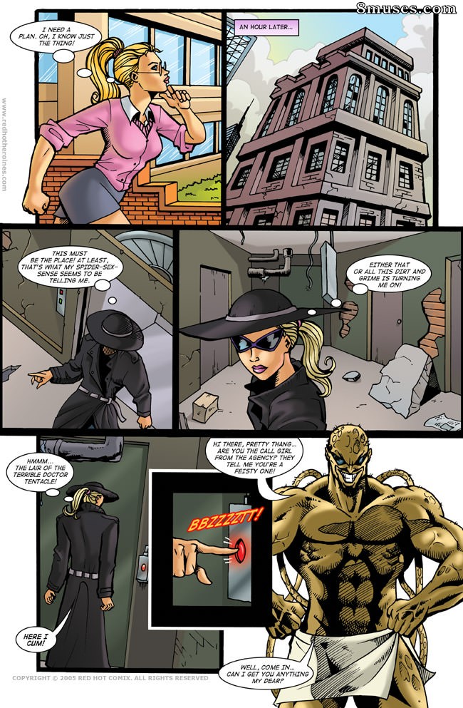 Red Hot Heroines Comics - Aranhela - Página 36