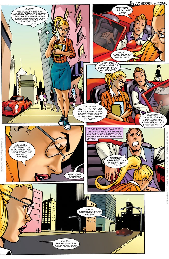 Red Hot Heroines Comics - Spiderella - Página 2