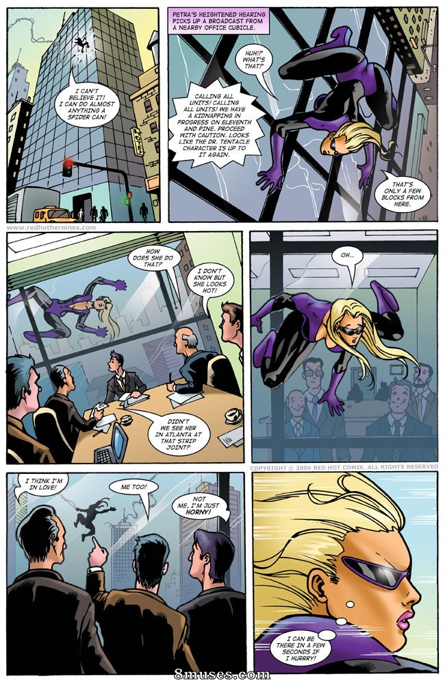 Red Hot Heroines Comics - Aranhela - Página 21