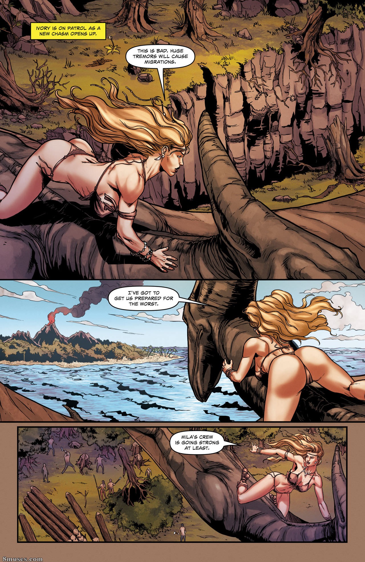 Page 13 | Boundless-Comics/Jungle-Fantasy-Survivor/Issue-1 | 8muses - Sex  Comics