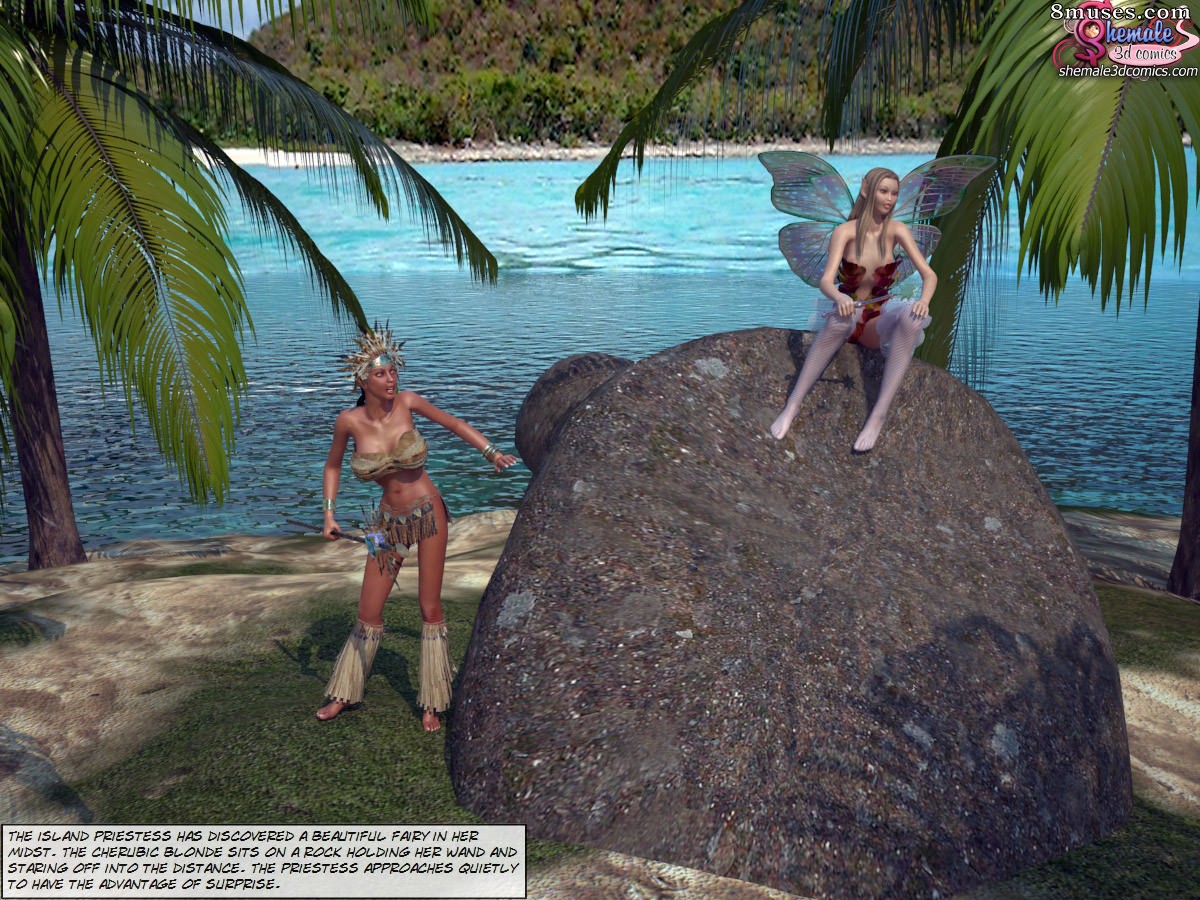 Shemale3DComics.com Collection - Conto de fadas shemale - Página 1