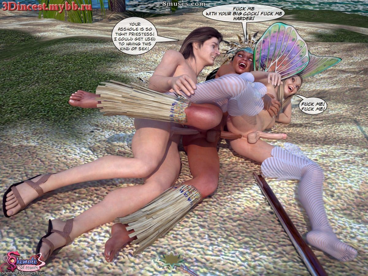 Shemale3DComics.com Collection - Shemale Fairytale - Page 43